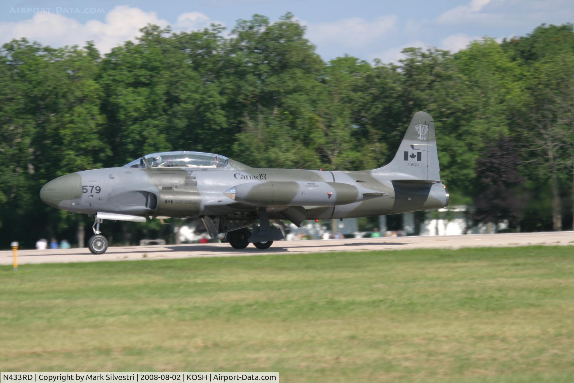 N433RD, 1952 Canadair CT-133 Silver Star C/N T33-579, Oshkosh 2008