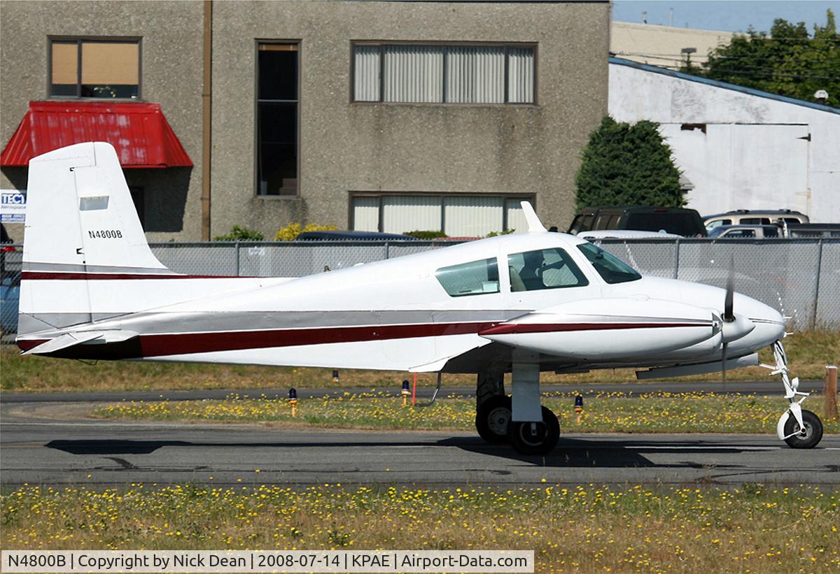 N4800B, 1955 Cessna 310 C/N 35100, 34R