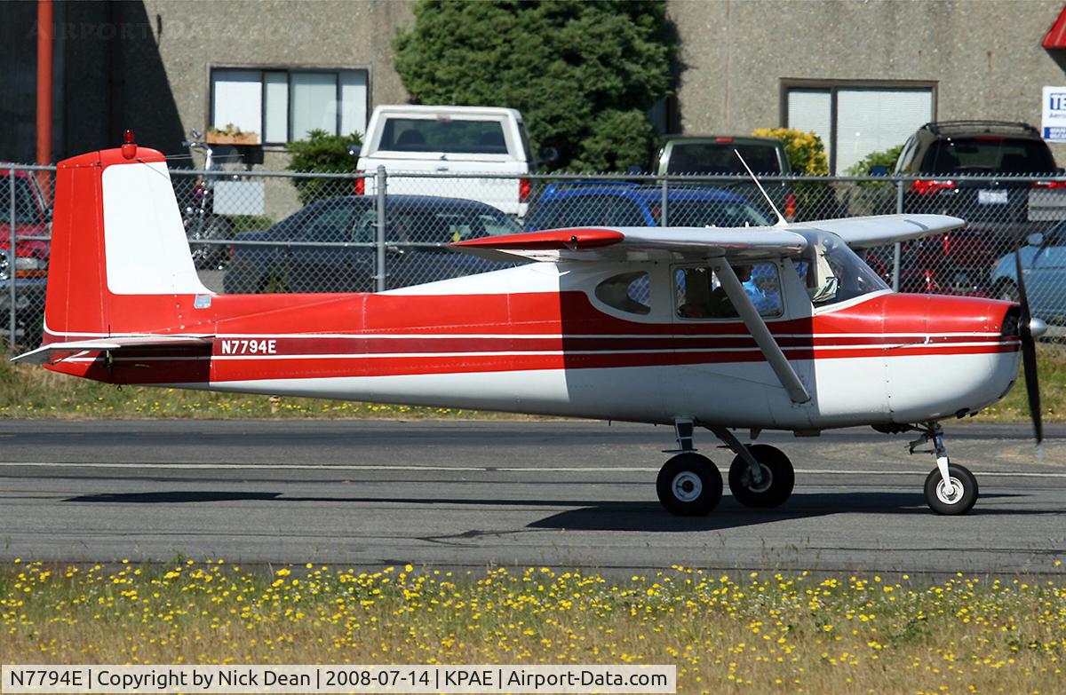 N7794E, 1959 Cessna 150 C/N 17594, 34R