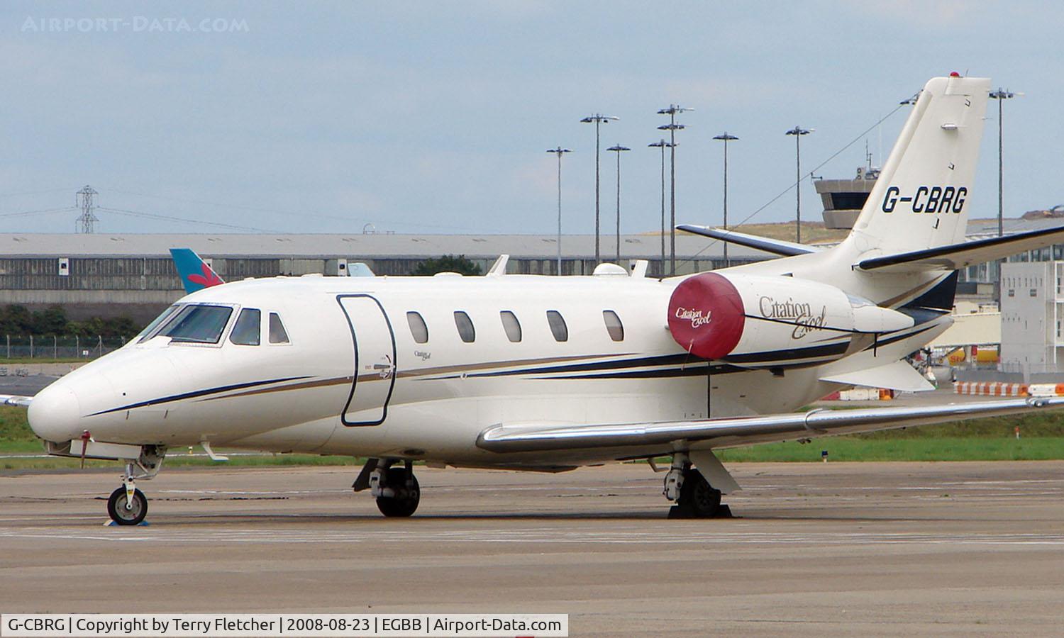 G-CBRG, 2002 Cessna 560 Citation Excel C/N 560-5266, Cessna 560XL at Birmingham