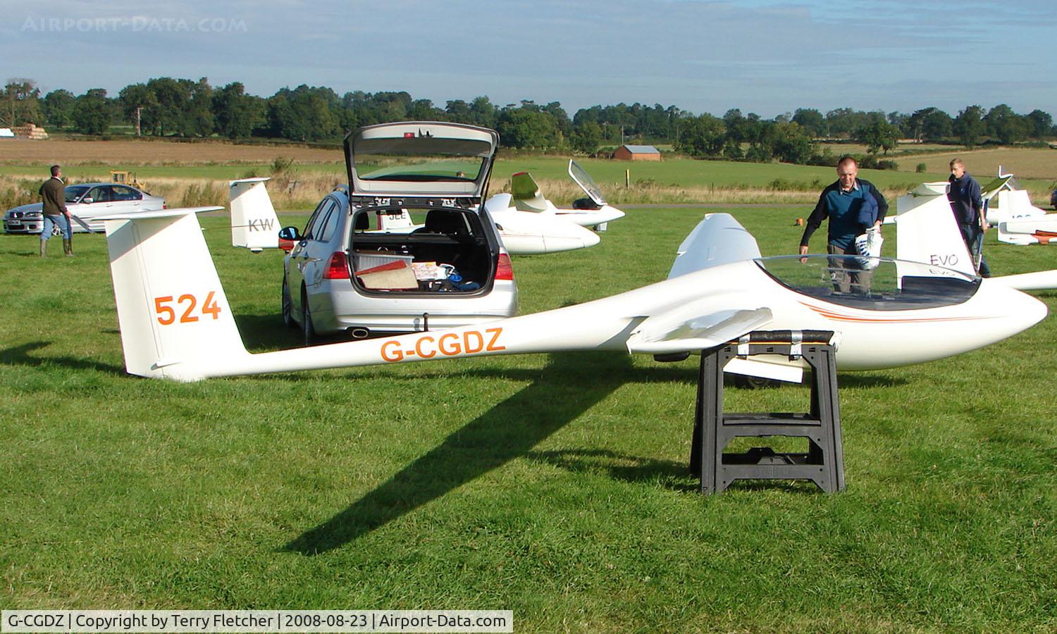 G-CGDZ, 1991 Schleicher ASW-24 C/N 24116, Competitor in the Midland Regional Gliding Championship at Husband's Bosworth