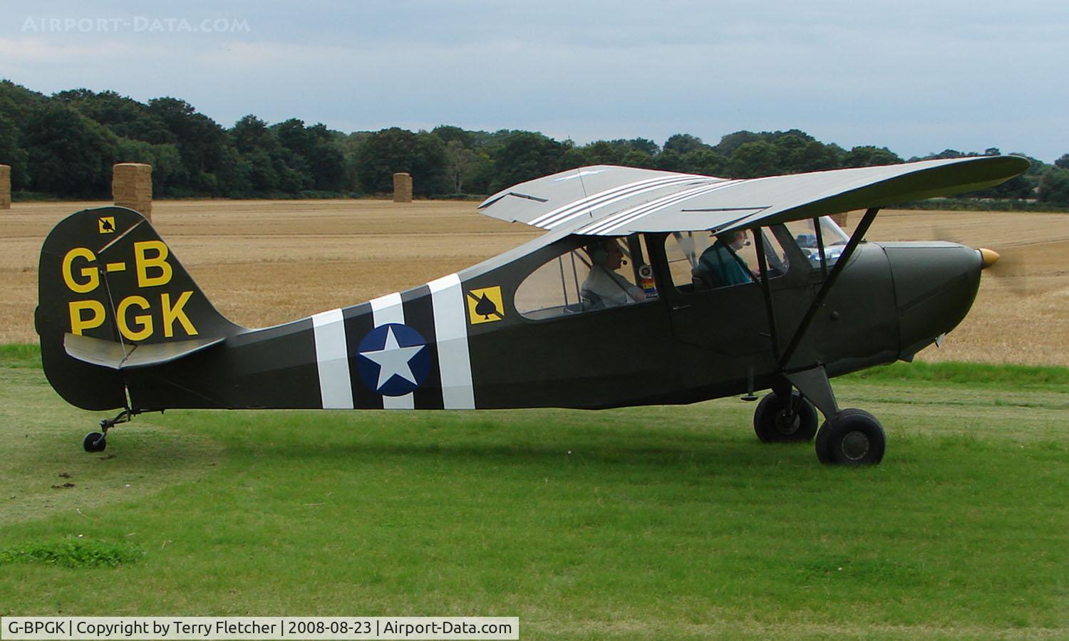 G-BPGK, 1956 Aeronca 7AC Champion C/N 7AC-7187, Aeronca 7AC at 2008 Sittles Farm Fly-in