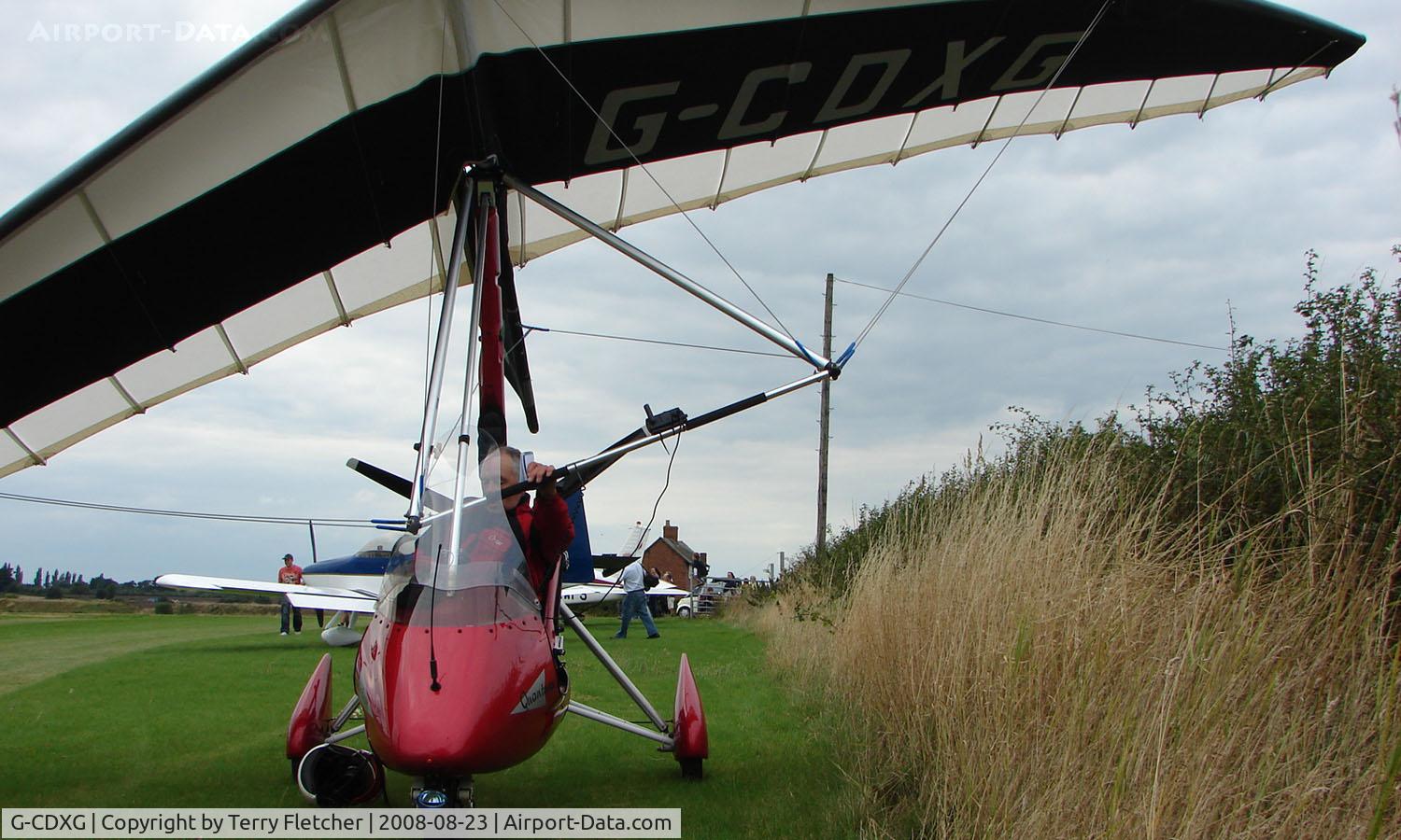G-CDXG, 2006 Pegasus Quantum 15-912 C/N 8180, Pegasus Quantum 15-912 at 2008 Sittles Farm Fly-in