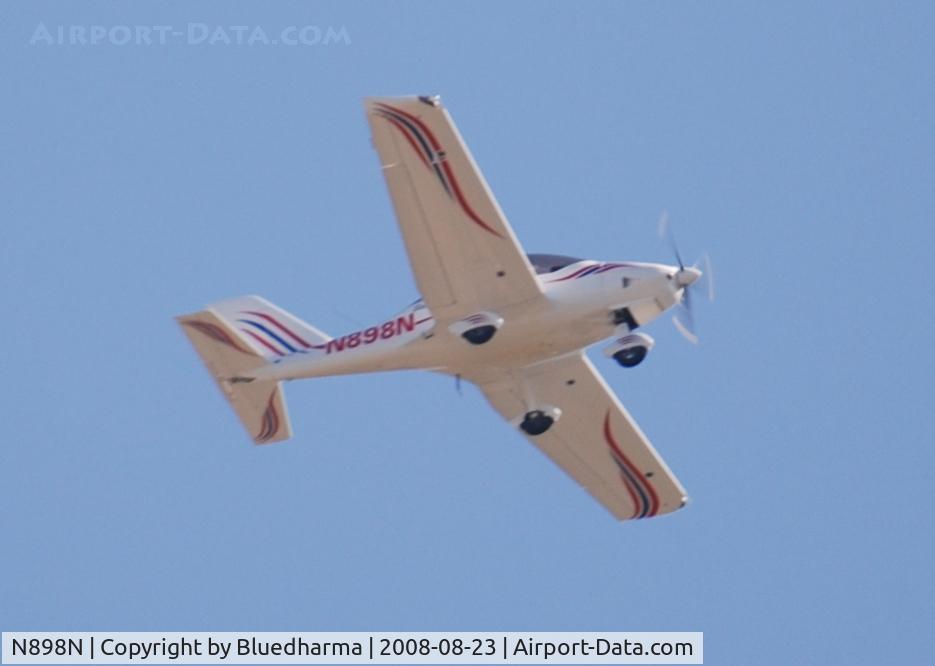 N898N, 2006 TL Ultralight TL-2000 Sting Sport C/N TLUSA129, Flying East over Columbine High School Littleton Colorado.