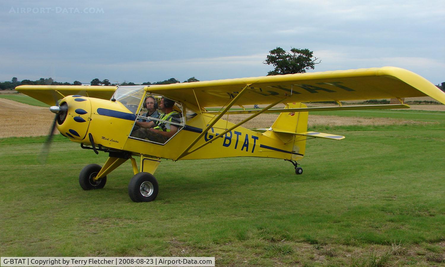 G-BTAT, 1990 Denney Kitfox Mk2 C/N PFA 172-11832, Denney Kitfox 2 at 2008 Sittles Farm Fly-in