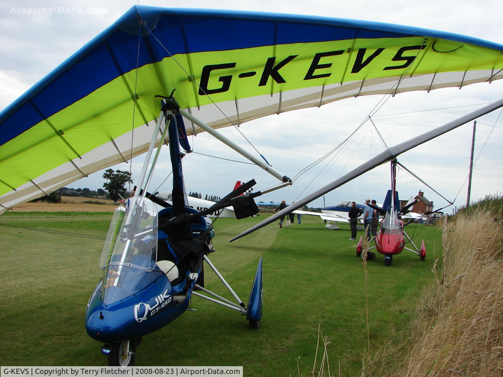 G-KEVS, 2007 P&M Aviation Quik GT450 C/N 8311, Quik GT450  at 2008 Sittles Farm Fly-in