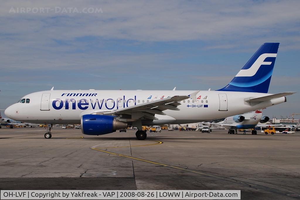 OH-LVF, 2002 Airbus A319-112 C/N 1808, Finnair Airbus 319