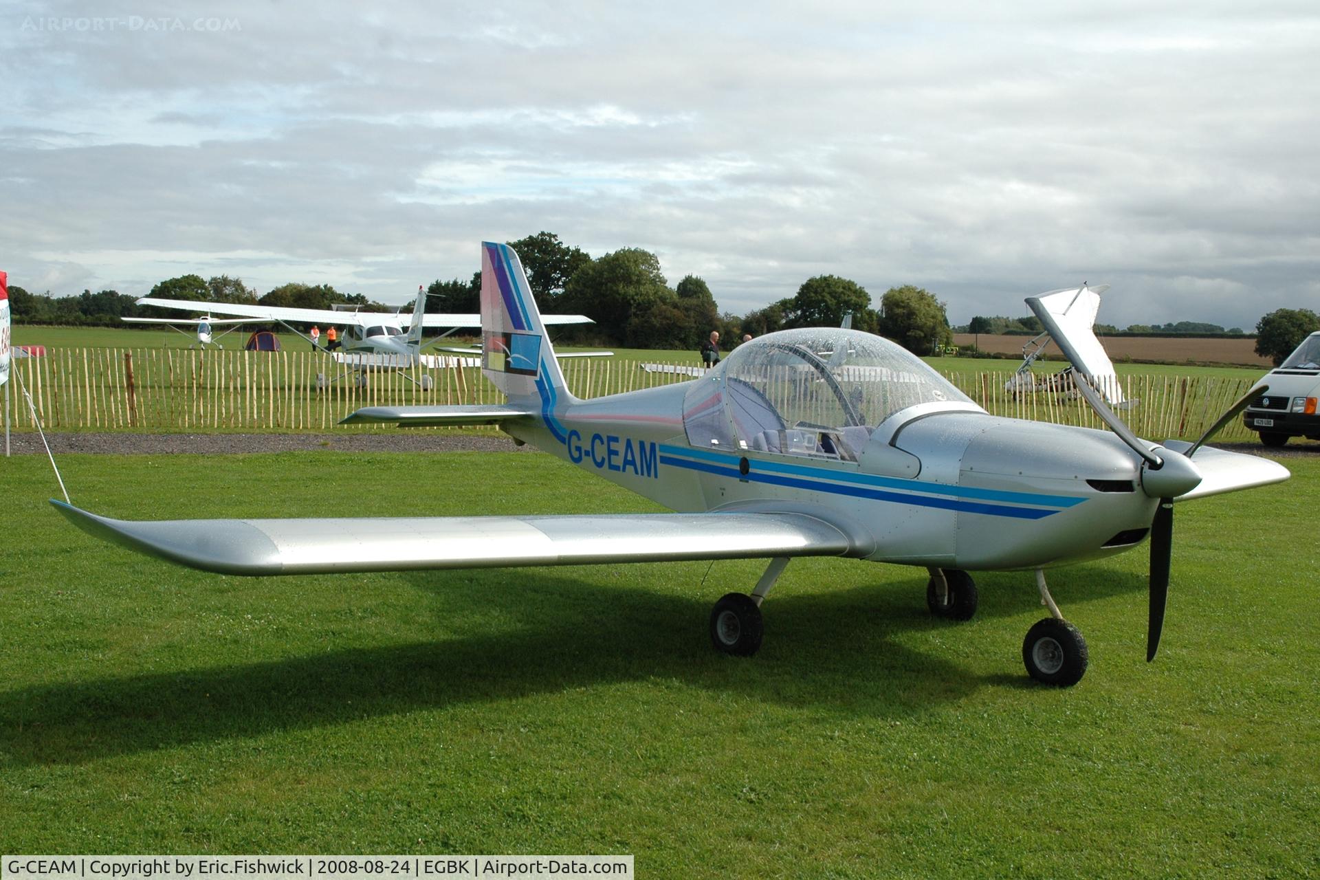 G-CEAM, 2006 Cosmik EV-97 TeamEurostar UK C/N 2729, 3. G-CEAM at Sywell Airshow 24 Aug 2008