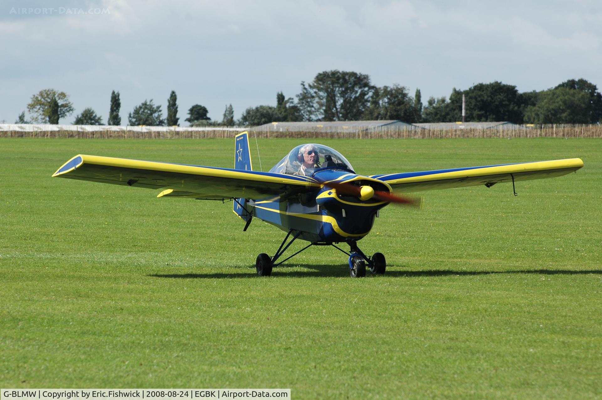 G-BLMW, 1987 Slingsby Tipsy T-66 Nipper 3 C/N PFA 025-11020, 3. G-BLMW at Sywell Airshow 24 Aug 2008
