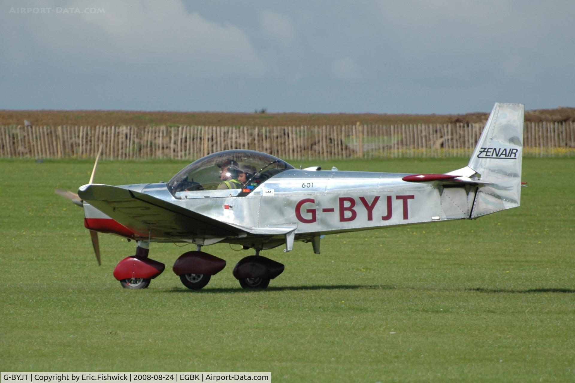 G-BYJT, 1999 Zenair CH-601HD C/N PFA 162-13130, 1. G-BYJT at Sywell Airshow 24 Aug 2008