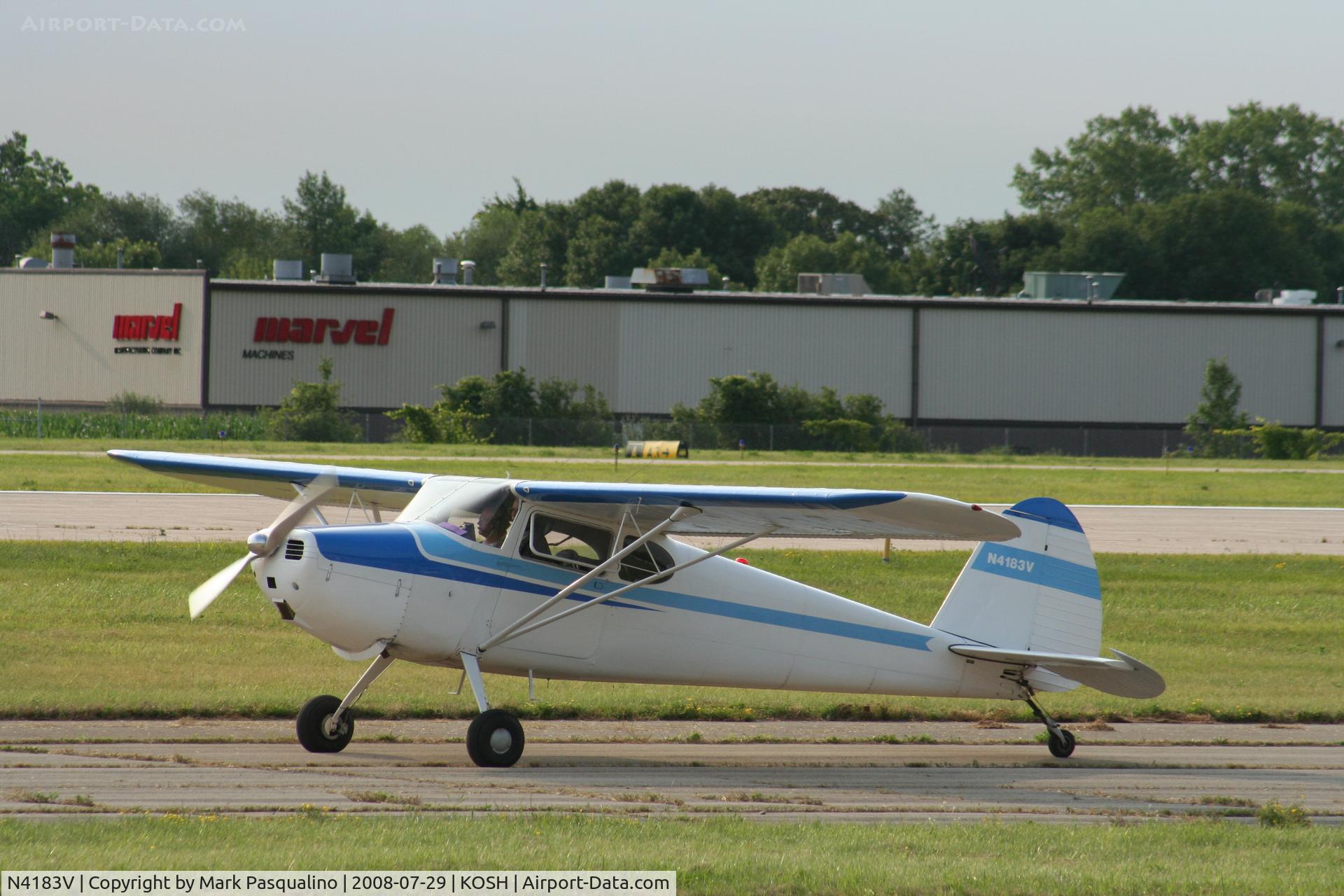 N4183V, 1948 Cessna 170 C/N 18516, Cessna 170