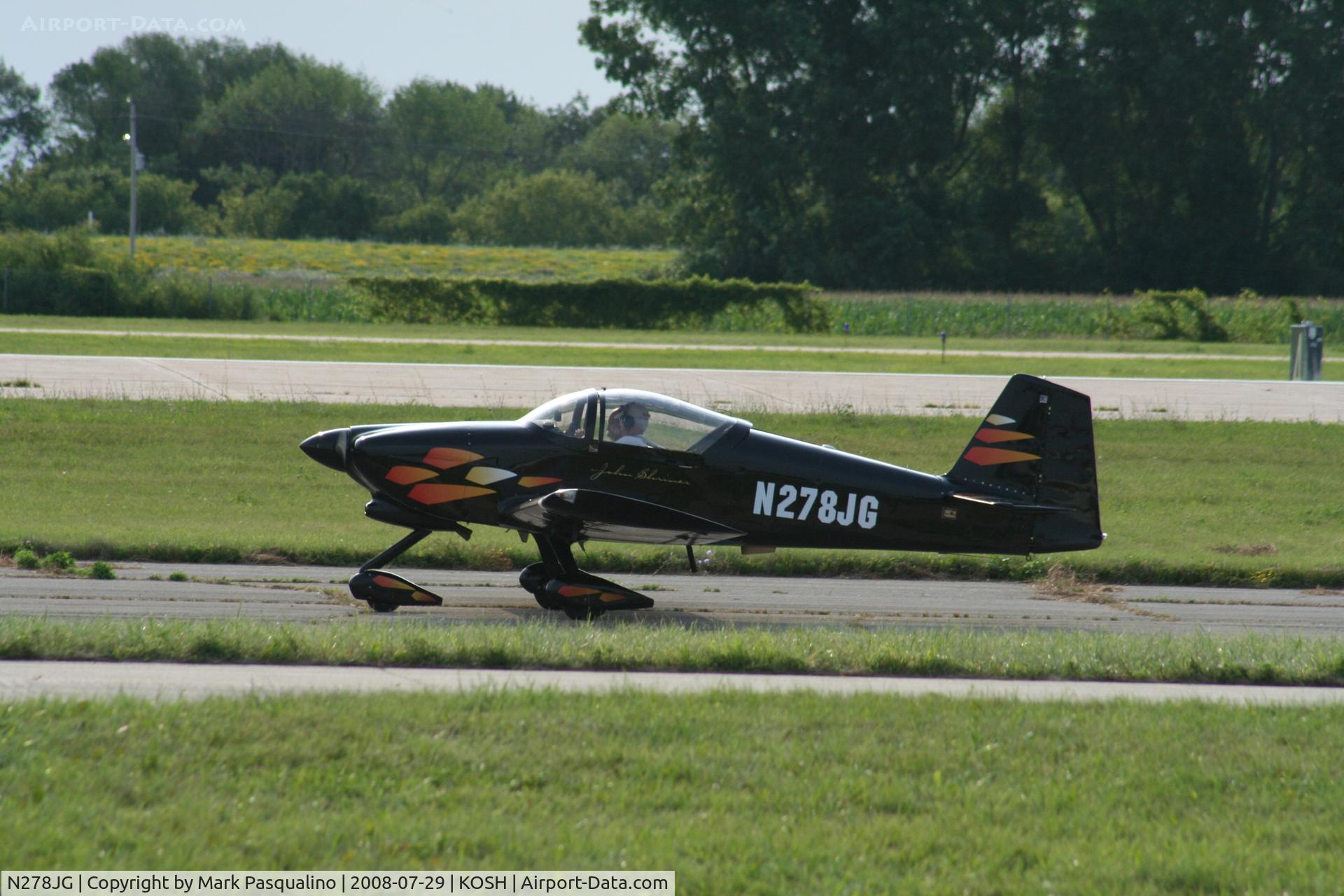 N278JG, 1998 Vans RV-6A C/N JS-001, RV-6A