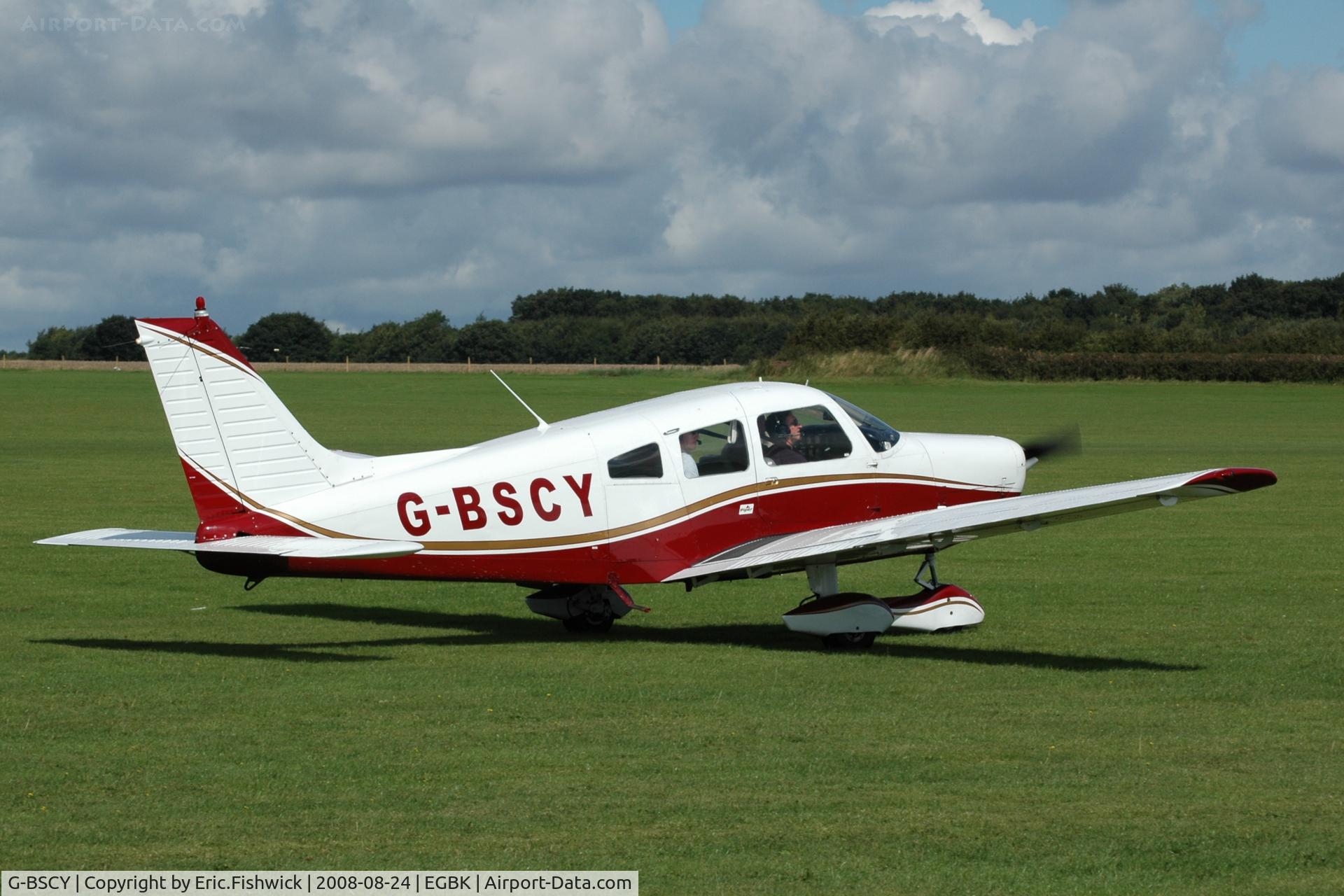 G-BSCY, 1975 Piper PA-28-151 Cherokee Warrior C/N 28-7515046, 2. G-BSCY at Sywell Airshow 24 Aug 2008