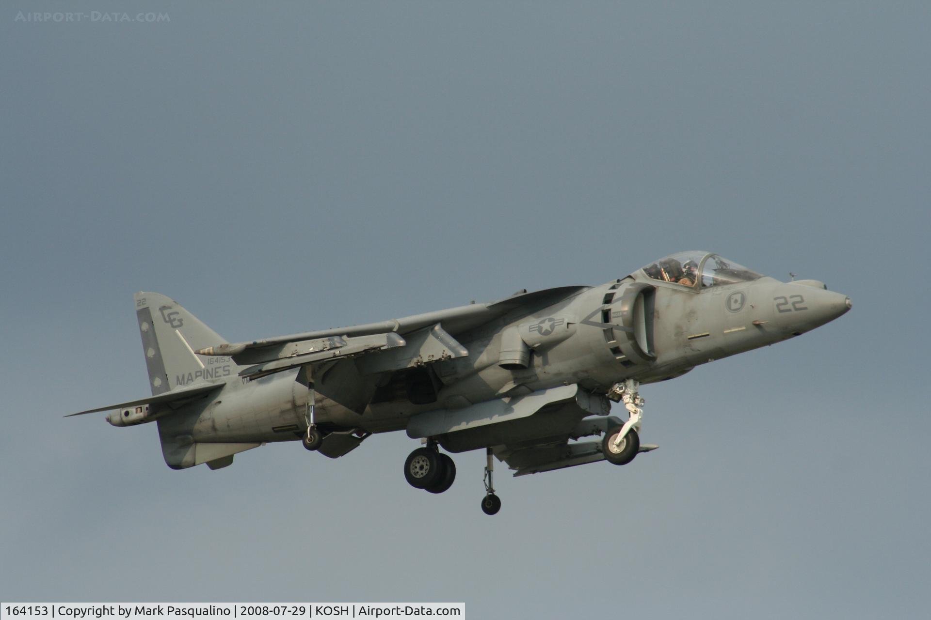 164153, McDonnell Douglas AV-8B Harrier II C/N 226, AV-8B Harrier II