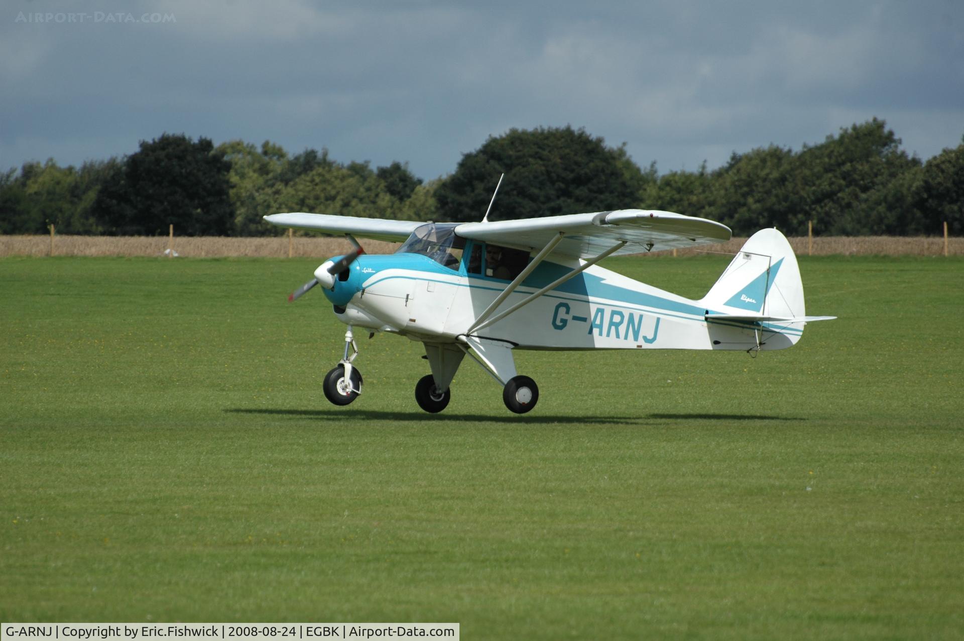 G-ARNJ, 1961 Piper PA-22-108 Colt Colt C/N 22-8587, 3. G-ARNJ at Sywell Airshow 24 Aug 2008