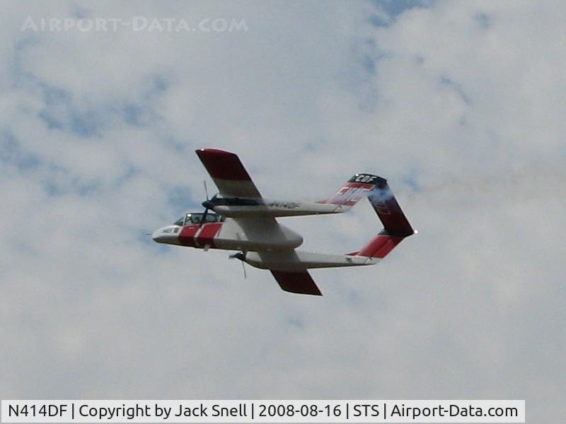 N414DF, North American OV-10A Bronco C/N 30526M16, 2008 Wings Over Wine Country Air Show