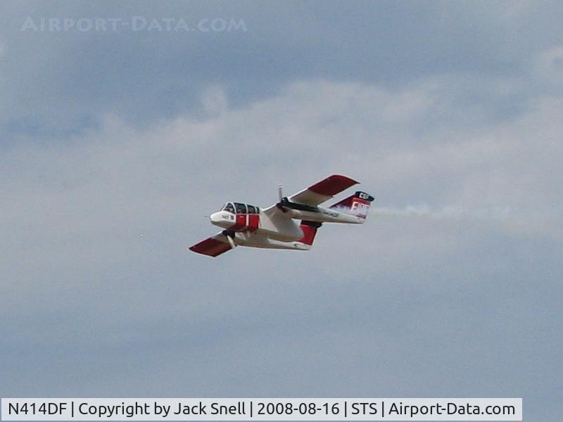 N414DF, North American OV-10A Bronco C/N 30526M16, 2008 Wings Over Wine Country Air Show