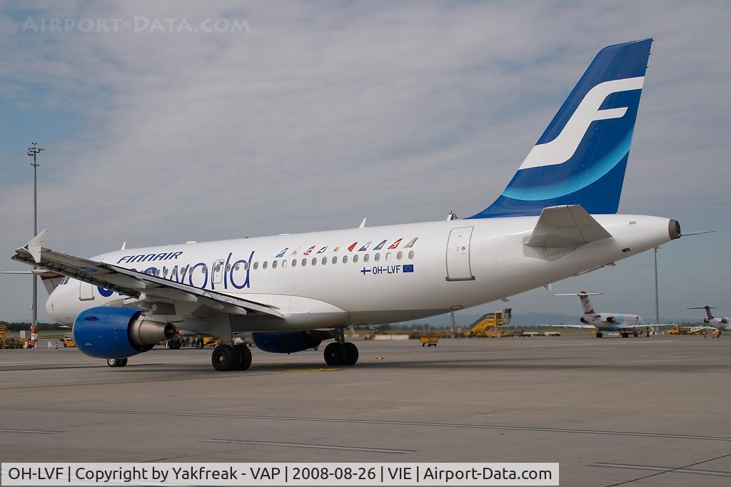 OH-LVF, 2002 Airbus A319-112 C/N 1808, Finnair Airbus 319