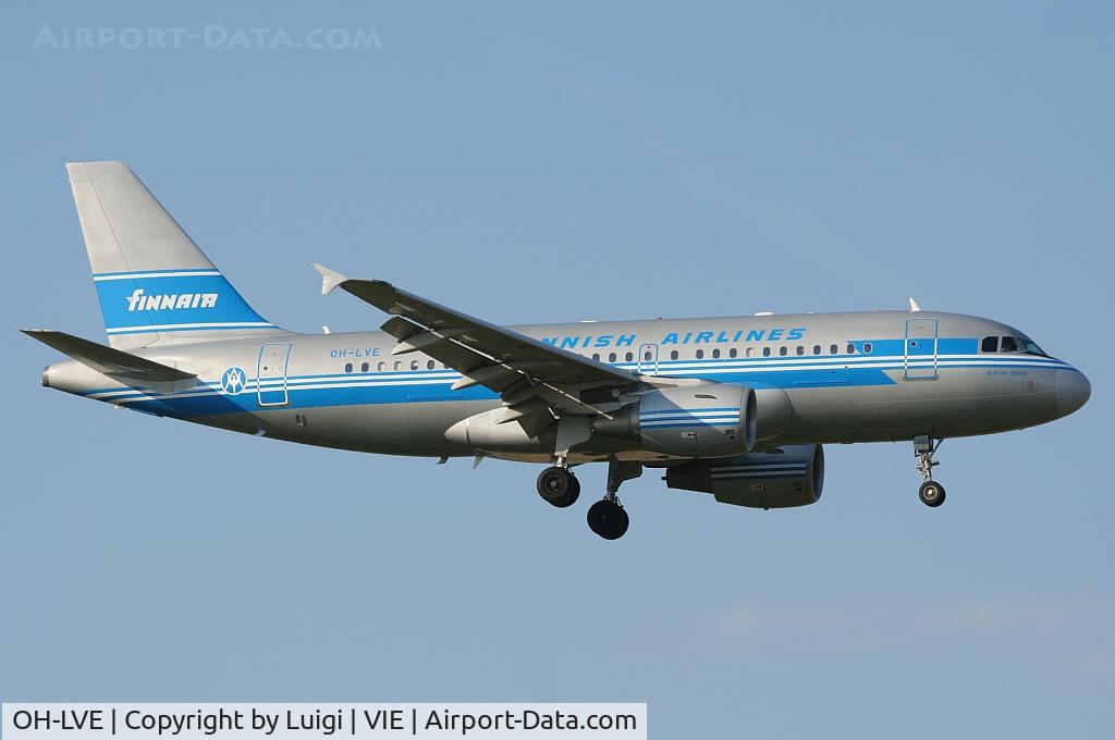OH-LVE, 2002 Airbus A319-112 C/N 1791, Finnair Retro