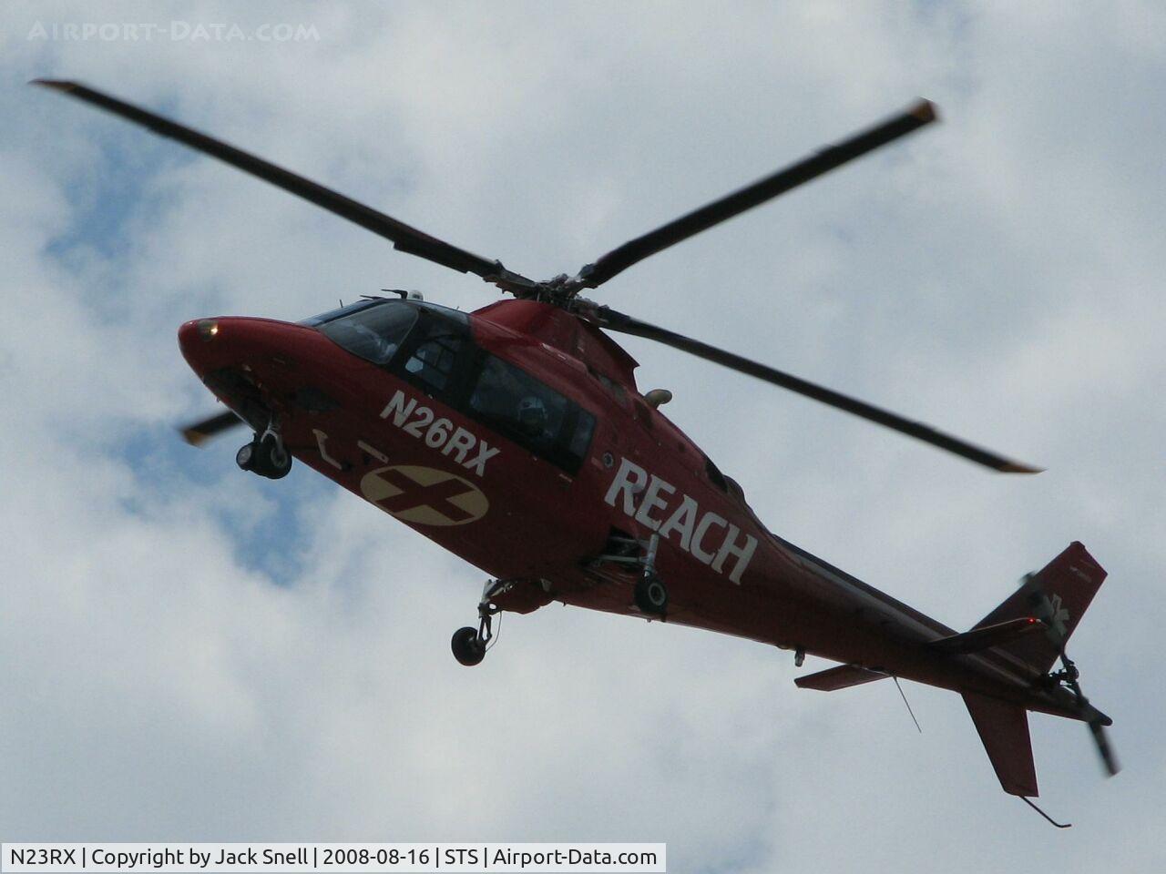 N23RX, Agusta A-109A Hirundo C/N 7205, 2008 Wings Over Wine Country Air Show