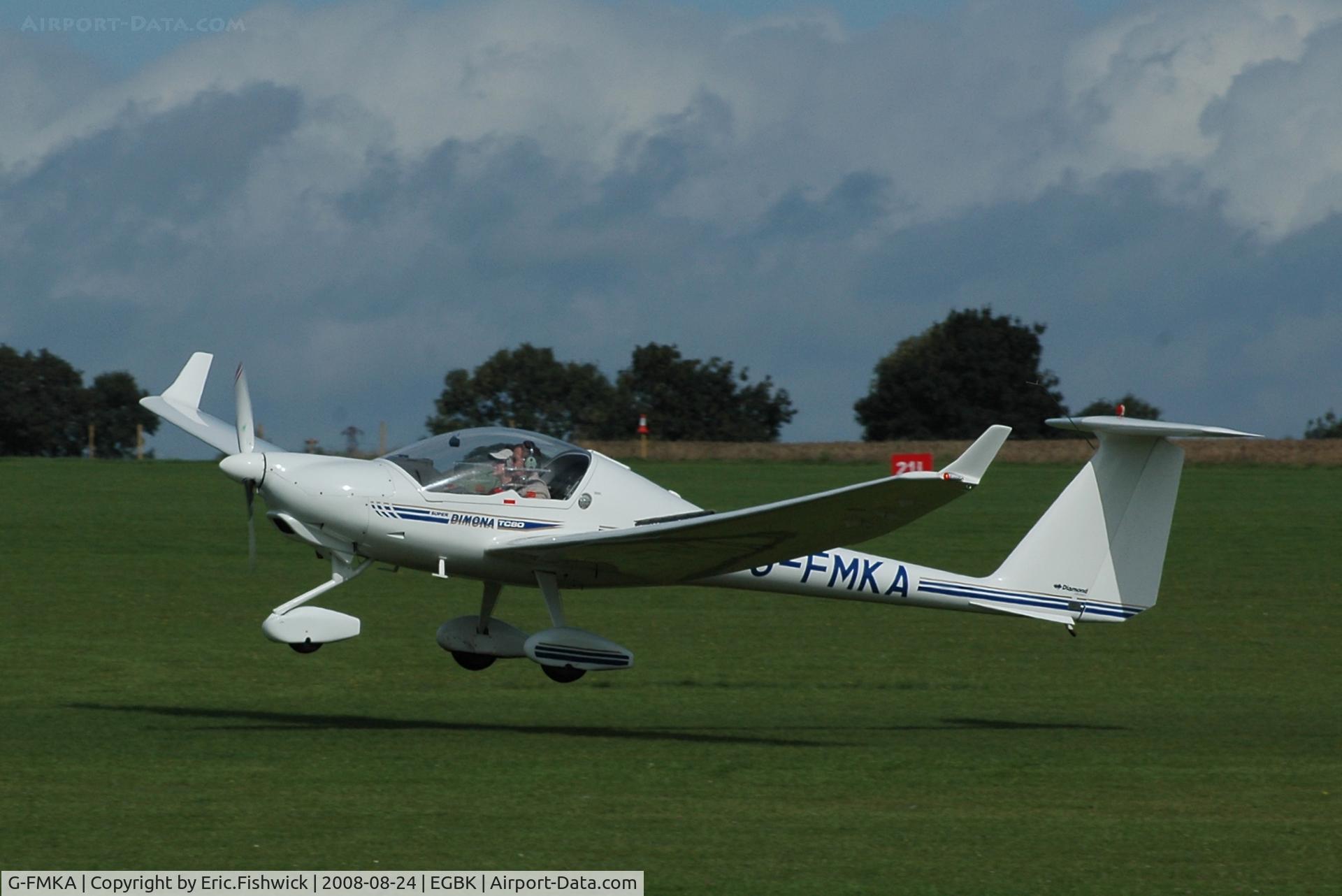 G-FMKA, 2000 Diamond HK-36TC Super Dimona C/N 36672, 1. G-FMKA at Sywell Airshow 24 Aug 2008