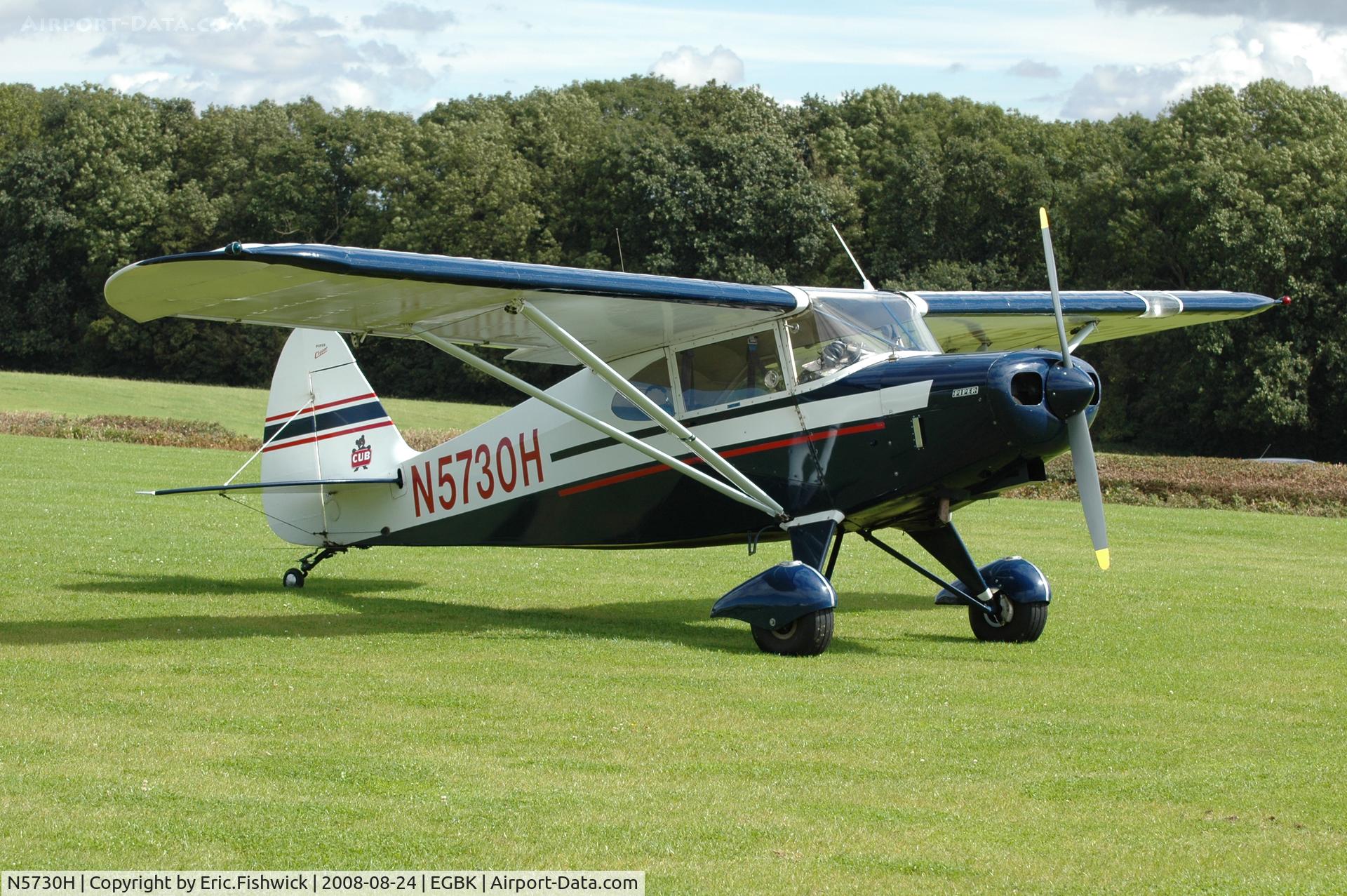 N5730H, 1949 Piper PA-16 Clipper C/N 16-342, 3. N5730H at Sywell Airshow 24 Aug 2008