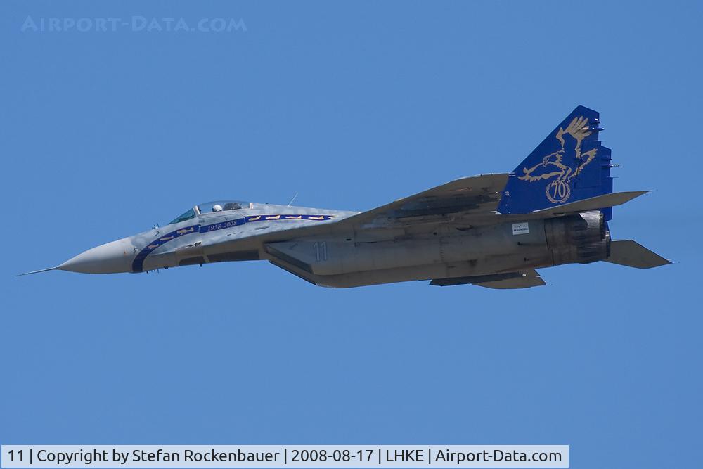 11, Mikoyan-Gurevich MiG-29B C/N 2960535161/4604, MiG 29