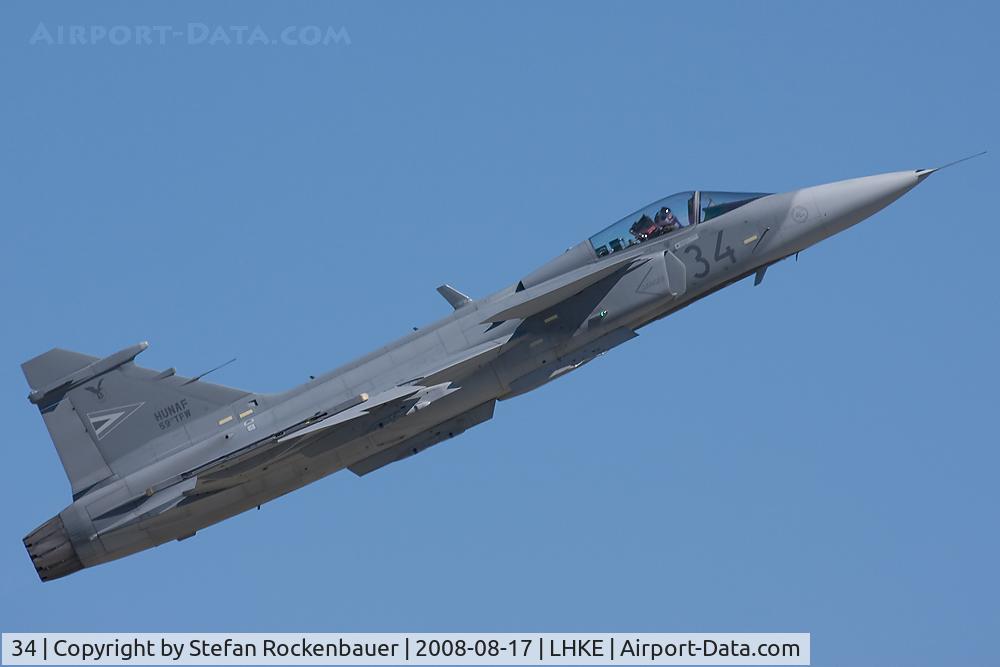 34, Saab JAS-39C Gripen C/N 39305, Saab Gripen