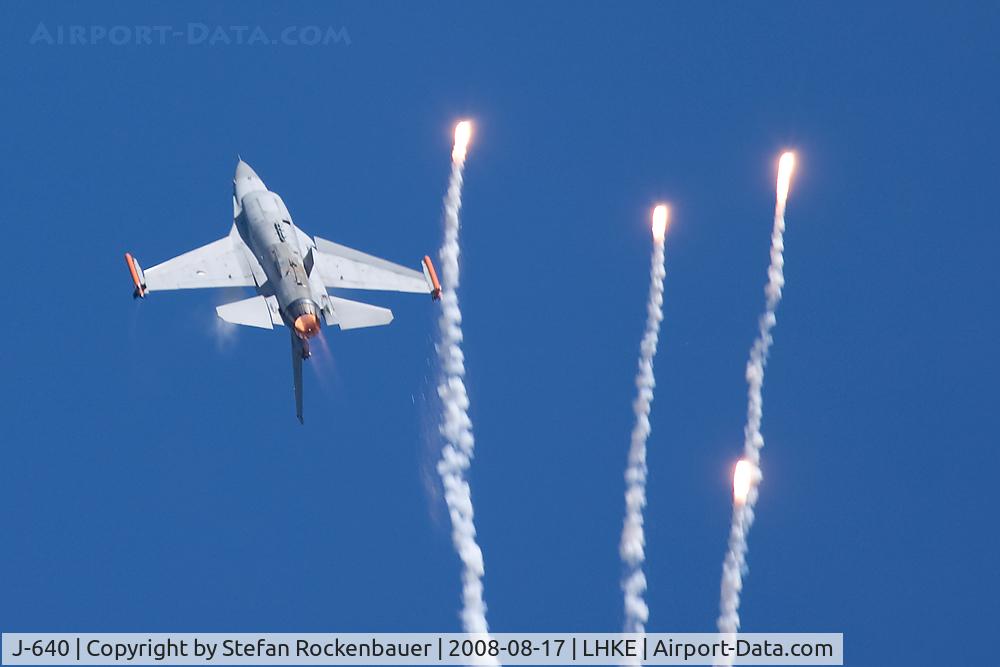 J-640, 1983 Fokker F-16A Fighting Falcon C/N 6D-72, F-16