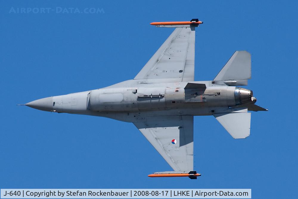 J-640, 1983 Fokker F-16A Fighting Falcon C/N 6D-72, F-16