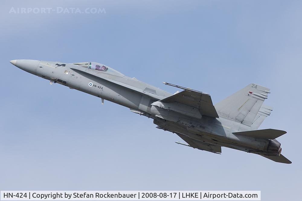 HN-424, McDonnell Douglas F-18C Hornet C/N 1421, F-18