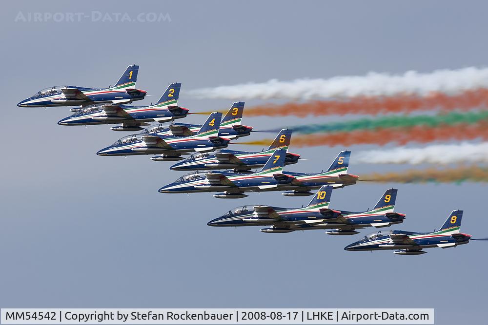 MM54542, Aermacchi MB-339A C/N 6763/158/AA074, Frecce Tricolori