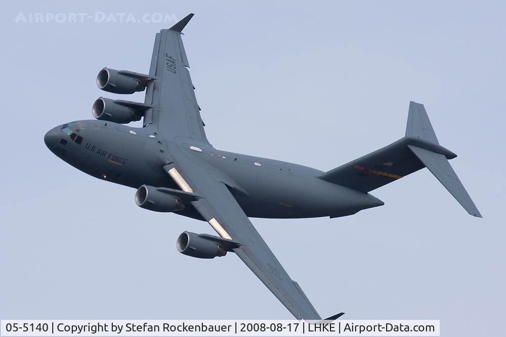 05-5140, 2007 Boeing C-17A Globemaster III C/N F-147/P-140, C-17