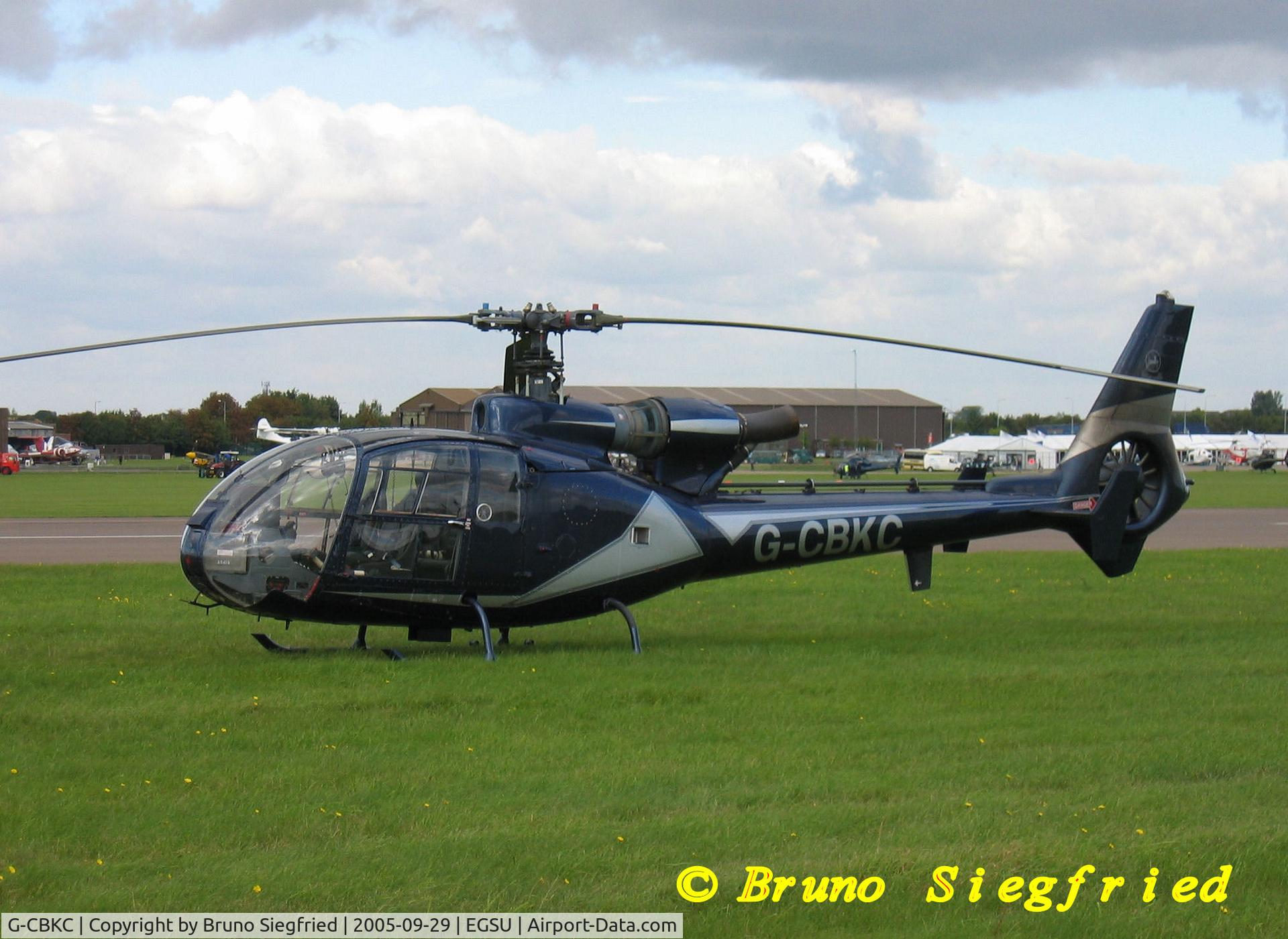 G-CBKC, 1973 Westland SA-341D Gazelle HT3 C/N WA1104, Duxford Helitech