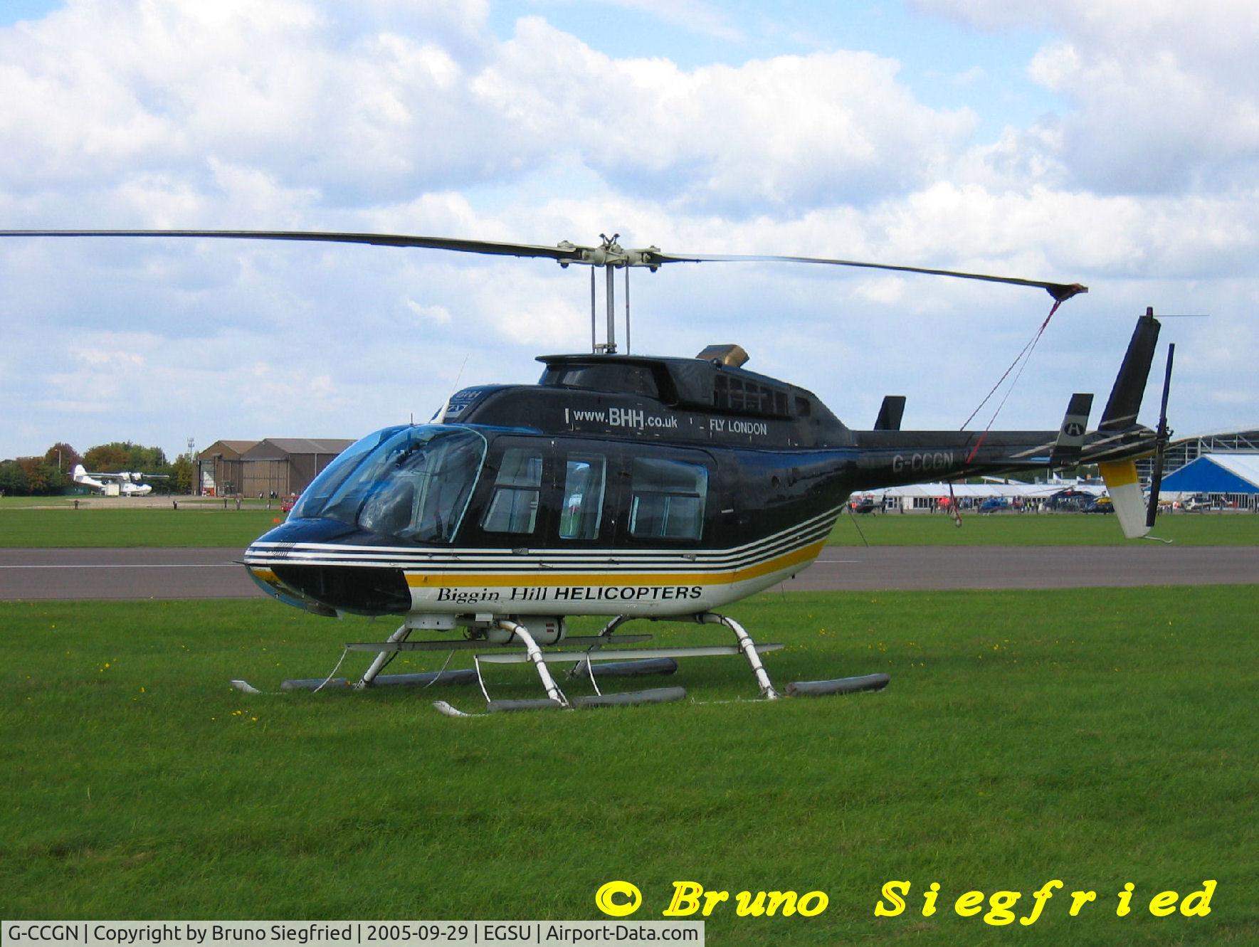 G-CCGN, 1980 Bell 206L-1 LongRanger II C/N 45534, Duxford Helitech