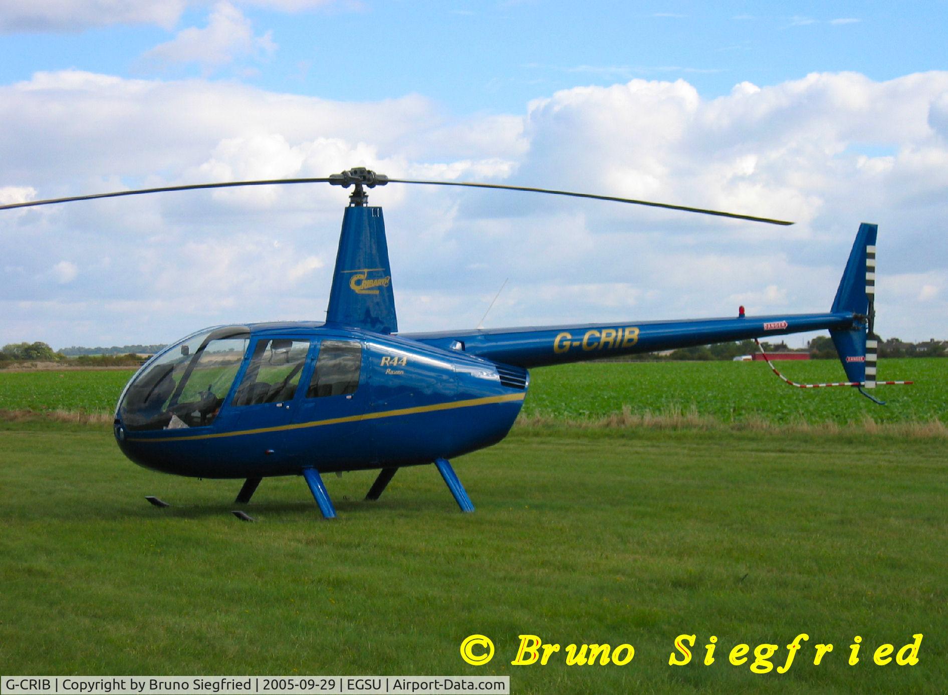 G-CRIB, 2001 Robinson R44 Raven C/N 0980, Duxford Helitech