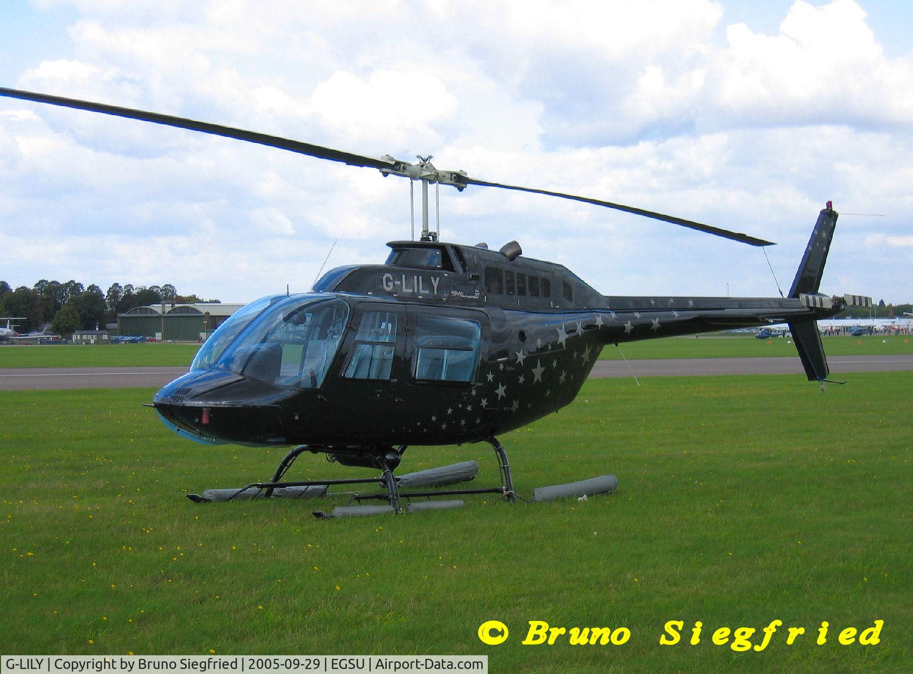 G-LILY, 1990 Bell 206B JetRanger III C/N 4107, Duxford Helitech