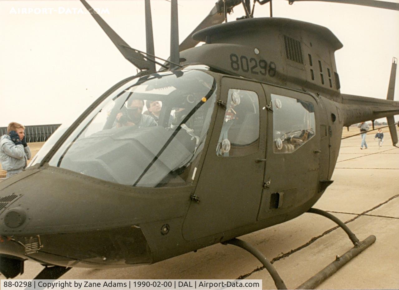 88-0298, 1988 Bell OH-58D Kiowa Warrior C/N 43154, At Dallas Love Field