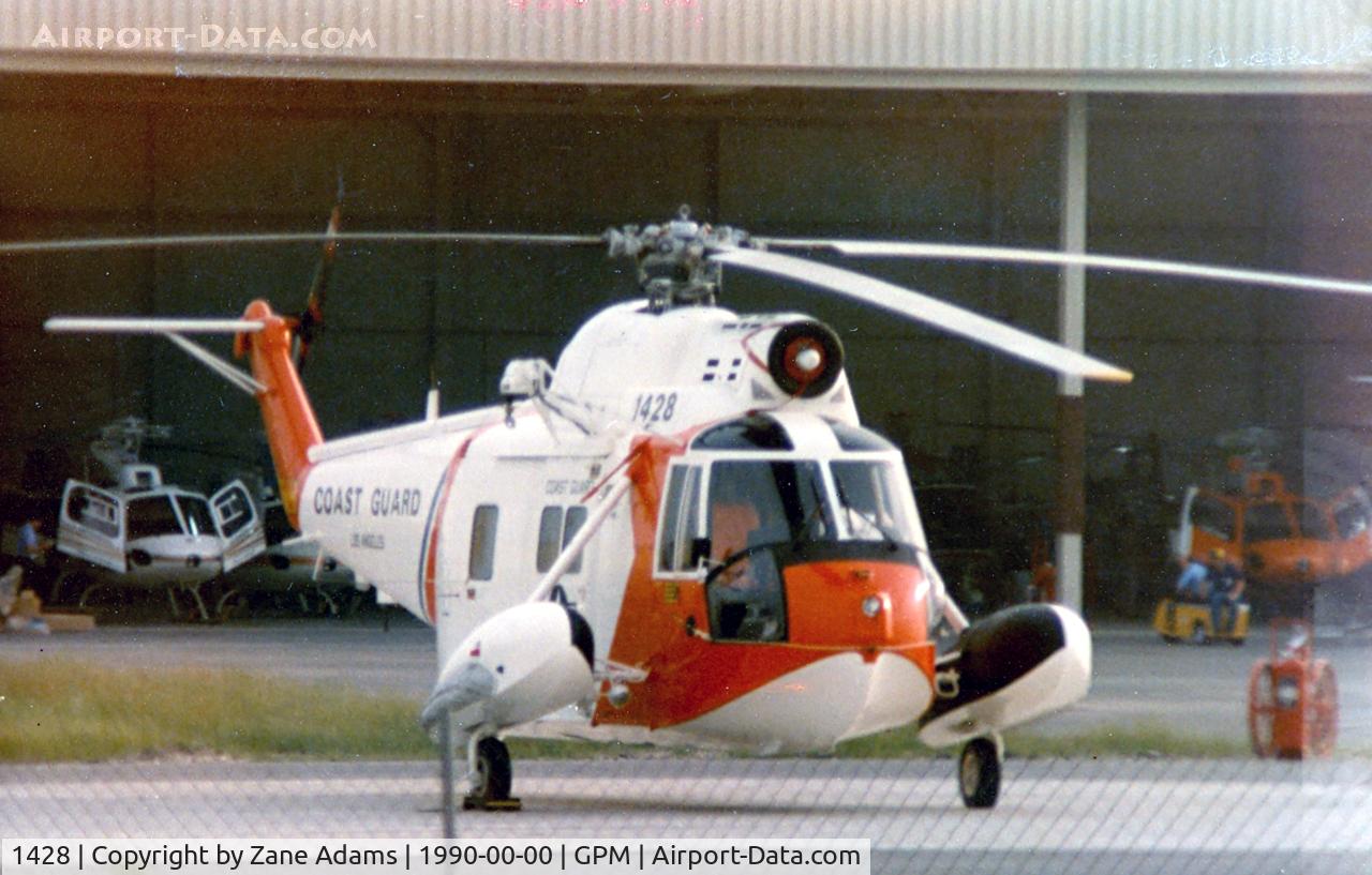 1428, 1967 Sikorsky HH-52A Sea Guard C/N 62.116, USCG 1428 at Grand Prairie Municipal - Aerospatiale Factory (American Eurocopter)