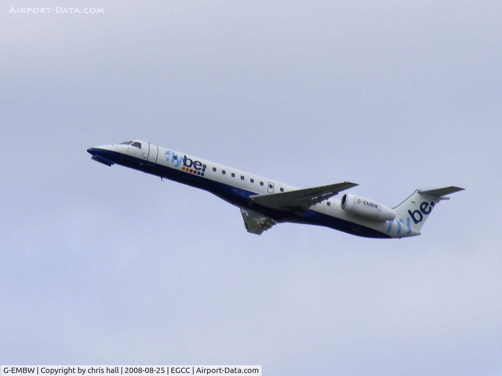 G-EMBW, 2001 Embraer EMB-145EU (ERJ-145EU) C/N 145546, Flybe