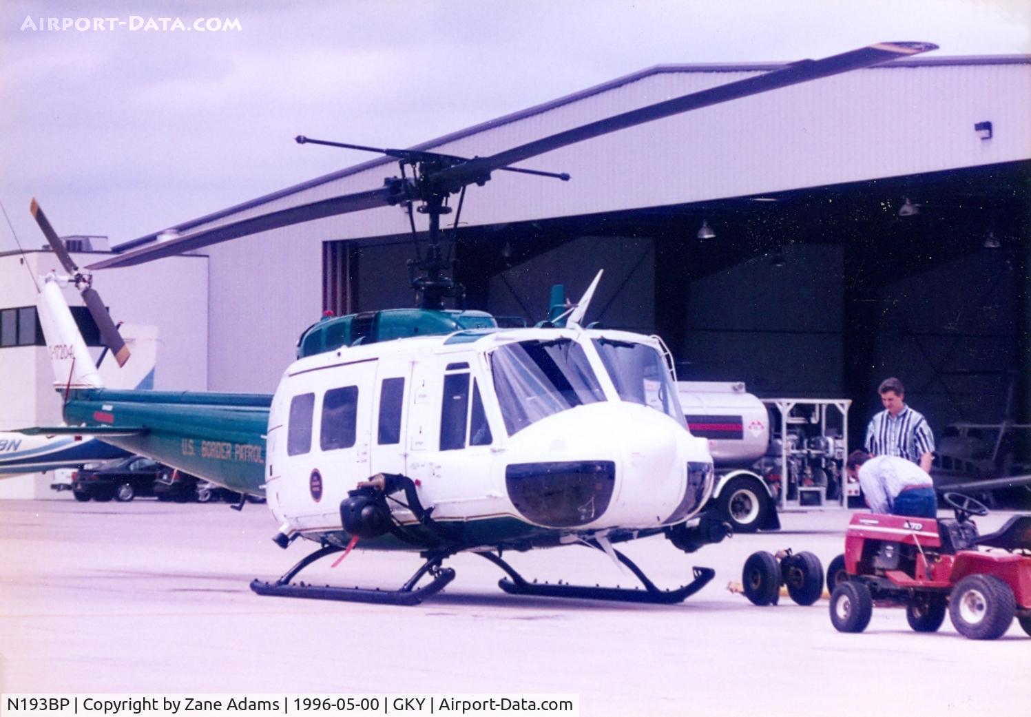 N193BP, Bell UH-1H Iroquois C/N 9402 (67-17204), At Arlington Municipal