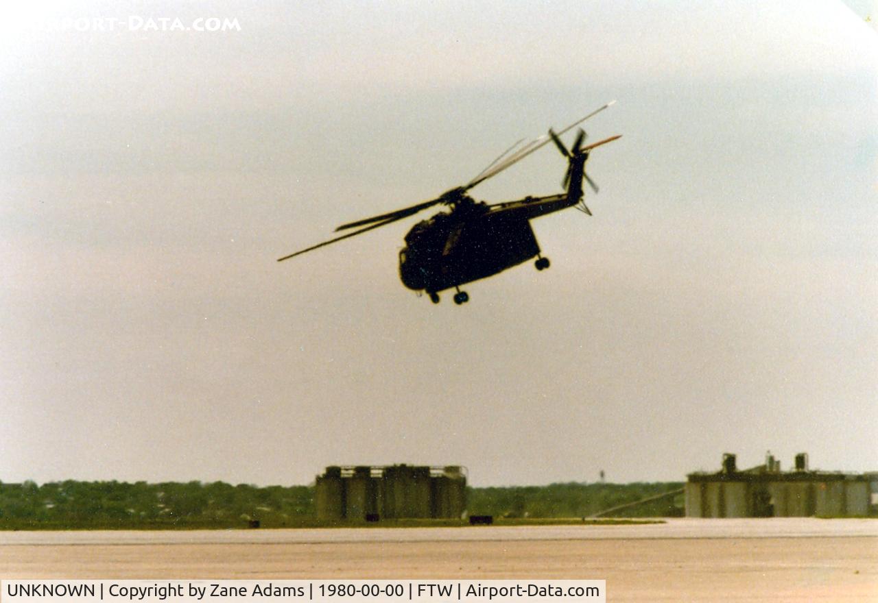 UNKNOWN, , CH-54 at Meacham Field