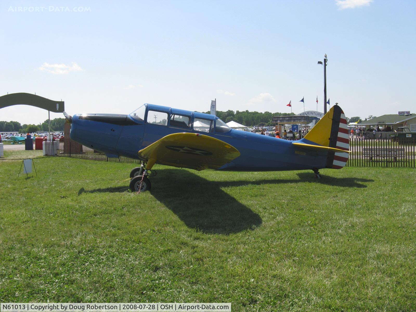 N61013, 1944 Fairchild M-62A Cornell C/N T43-7240, 1944 Fairchild M-62A CORNELL, Fairchild 6-440C-5 200 Hp