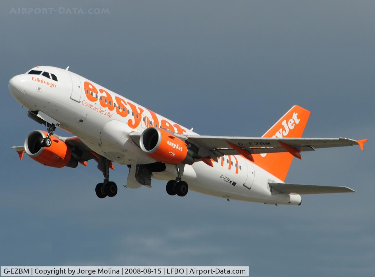 G-EZBM, 2007 Airbus A319-111 C/N 3059, 