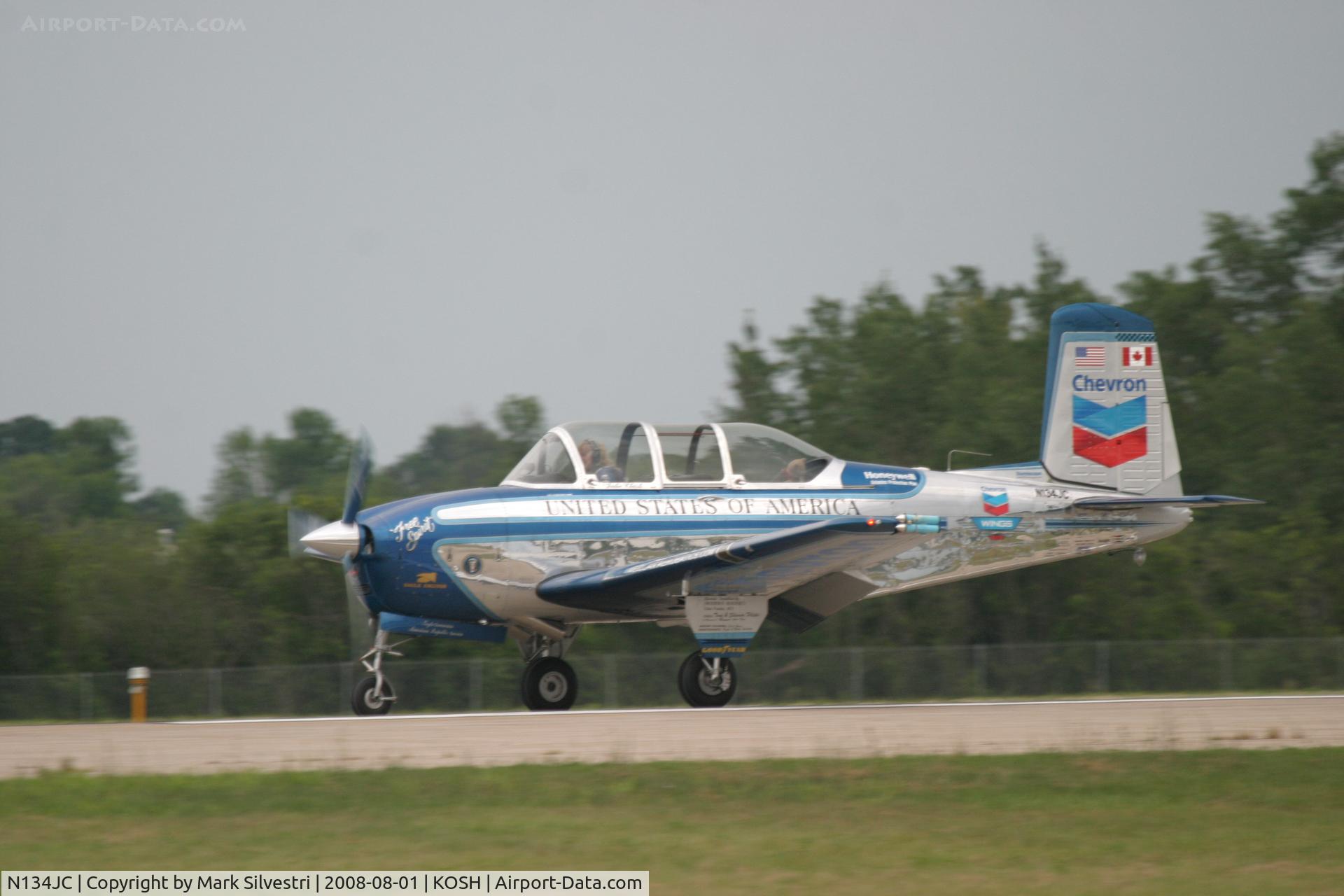 N134JC, 1955 Beech T-34-A (A45) Mentor C/N G-812, Oshkosh 2008