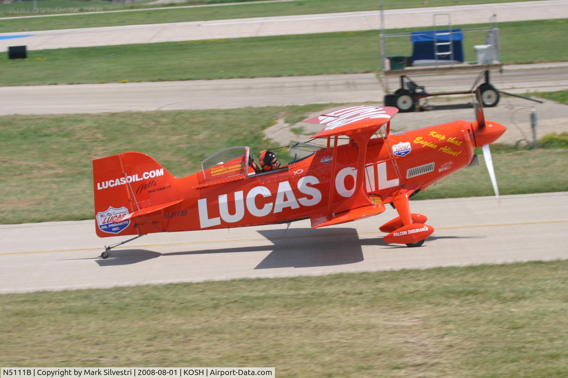 N5111B, 1998 Pitts S-1-11B Super Stinker C/N 4003, Oshkosh 2008