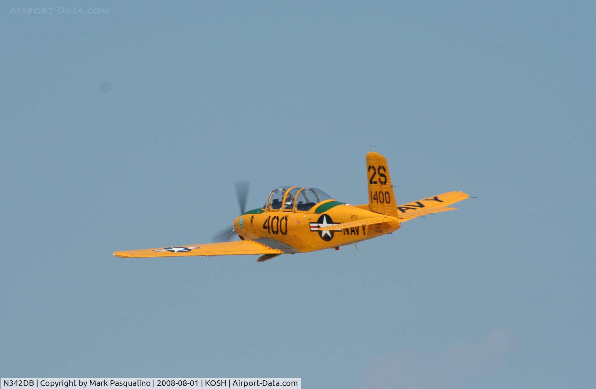 N342DB, 1999 Beech T-34A Mentor Mentor C/N G-107, Beech T-34A