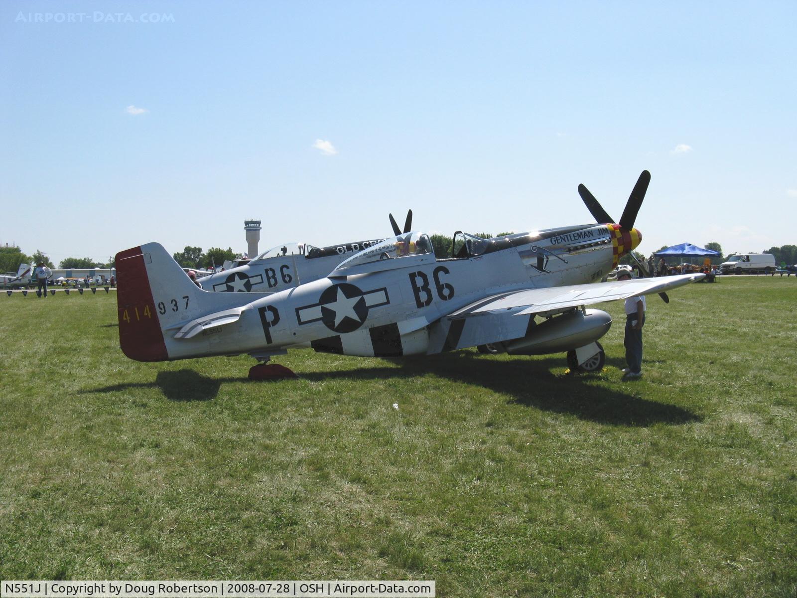 N551J, 1957 North American P-51D Mustang C/N 44-74230, 1957 North American/Aero Classics P-51D MUSTANG 'Gentleman Jim', Packard Rolls V-1650, Limited class