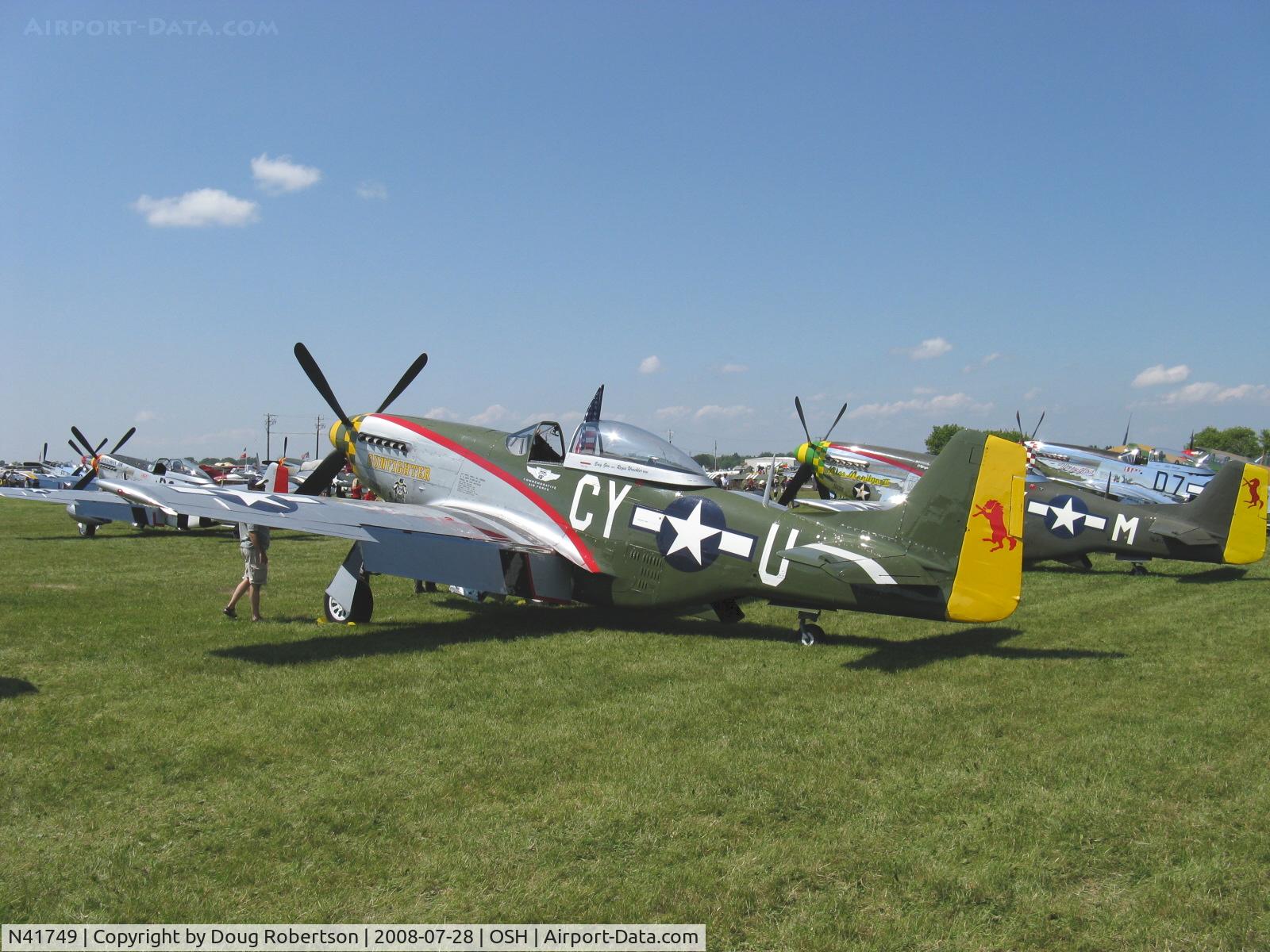 N41749, 1944 North American P-51D Mustang C/N 44-63663, 1944 North American/Aero Classics P-51D MUSTANG 'Gunfighter', Packard Rolls V-1650, Limited Class
