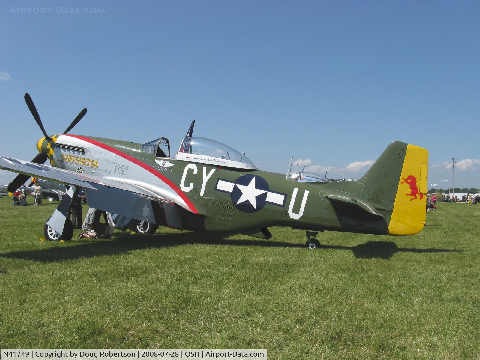 N41749, 1944 North American P-51D Mustang C/N 44-63663, 1944 North American/Aero Classics P-51D MUSTANG 'Gunfighter', Packard Rolls v1650, Limited class